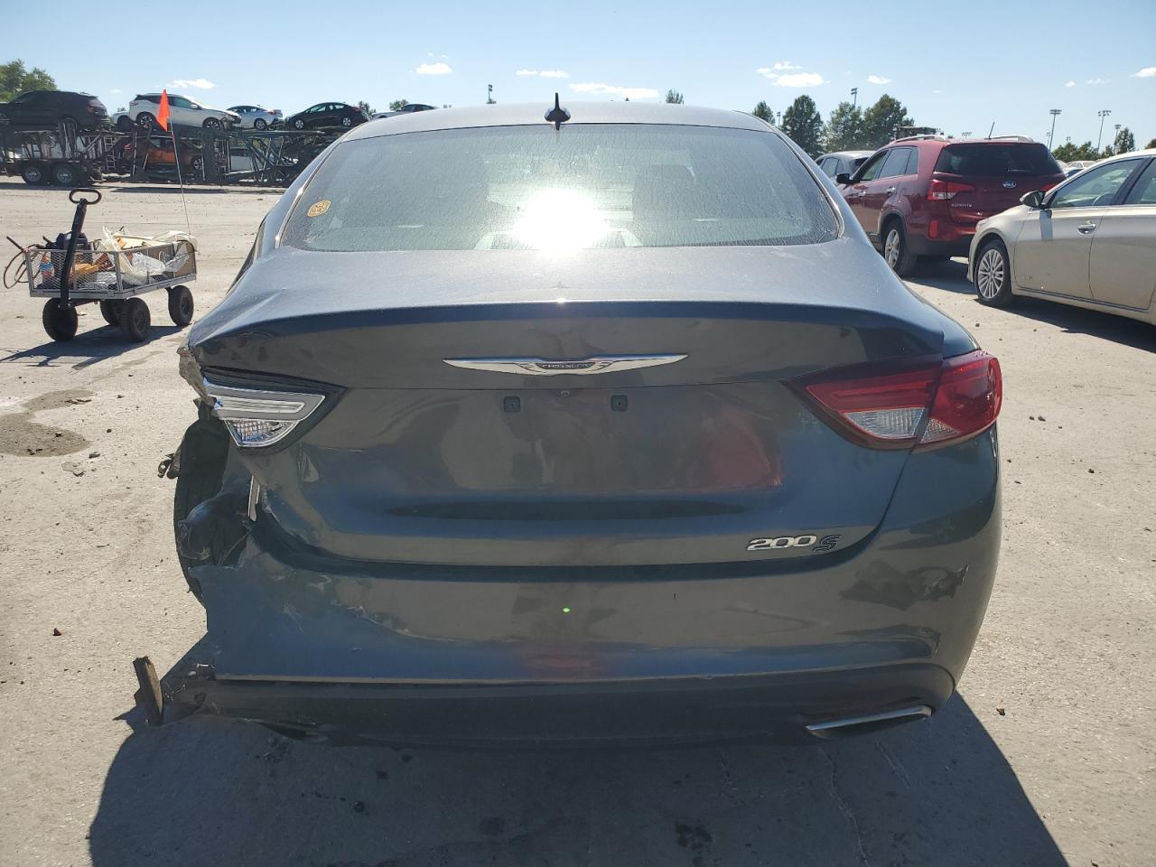 2015 Chrysler 200 S VIN: 1C3CCCBG6FN551596 Lot: 70327885