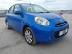2012 NISSAN MICRA ACENTA  for sale at Copart YORK