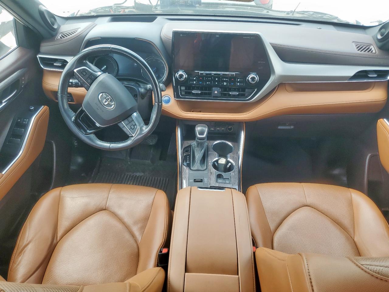 2021 Toyota Highlander Hybrid Platinum VIN: 5TDEBRCH9MS021065 Lot: 71056515