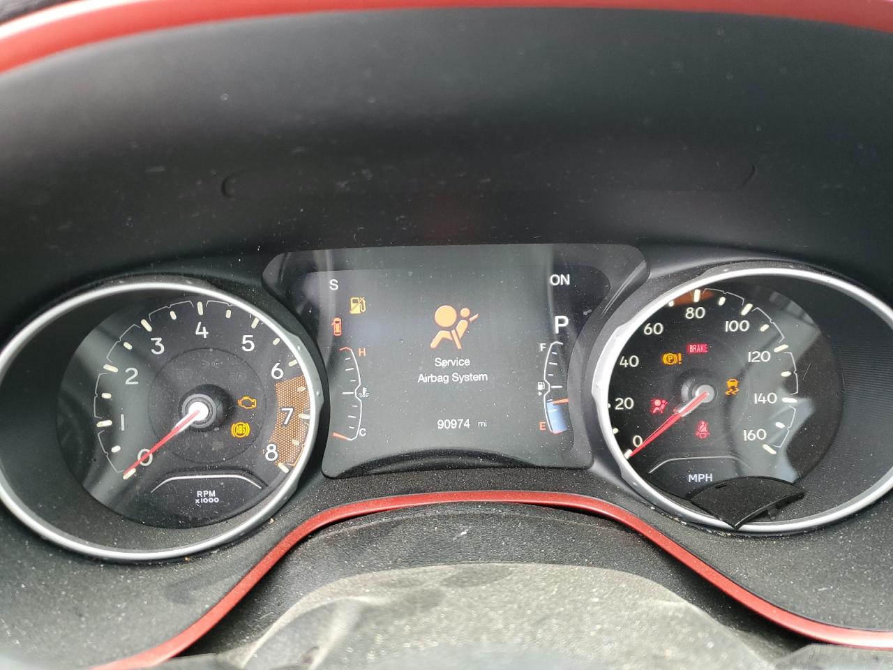 2018 Jeep Compass Trailhawk VIN: 3C4NJDDB1JT376829 Lot: 69568415