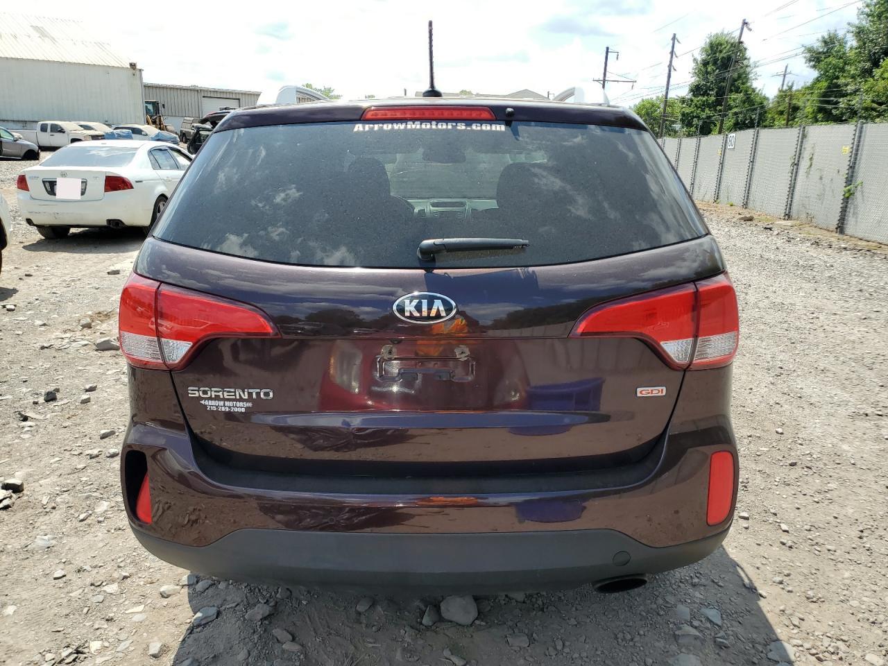 2015 Kia Sorento Lx VIN: 5XYKT4A6XFG605186 Lot: 68441065