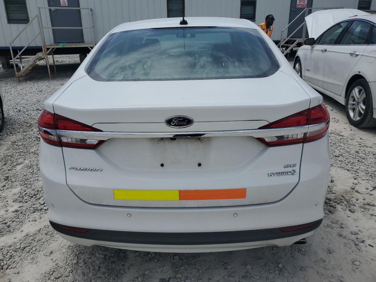 2018 Ford Fusion Se Hybrid VIN: 3FA6P0LU9JR281923 Lot: 56528525