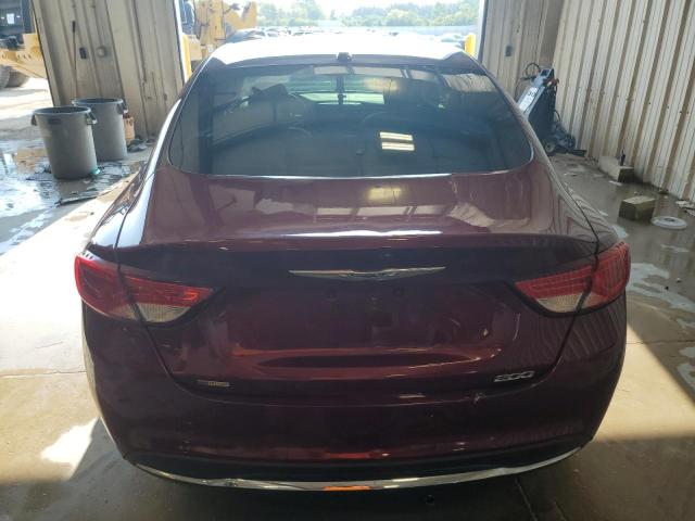  CHRYSLER 200 2016 Бордовый