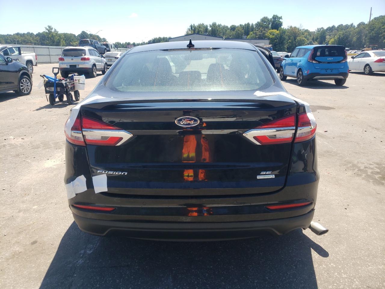 2019 Ford Fusion Se VIN: 3FA6P0HD9KR229122 Lot: 71047885