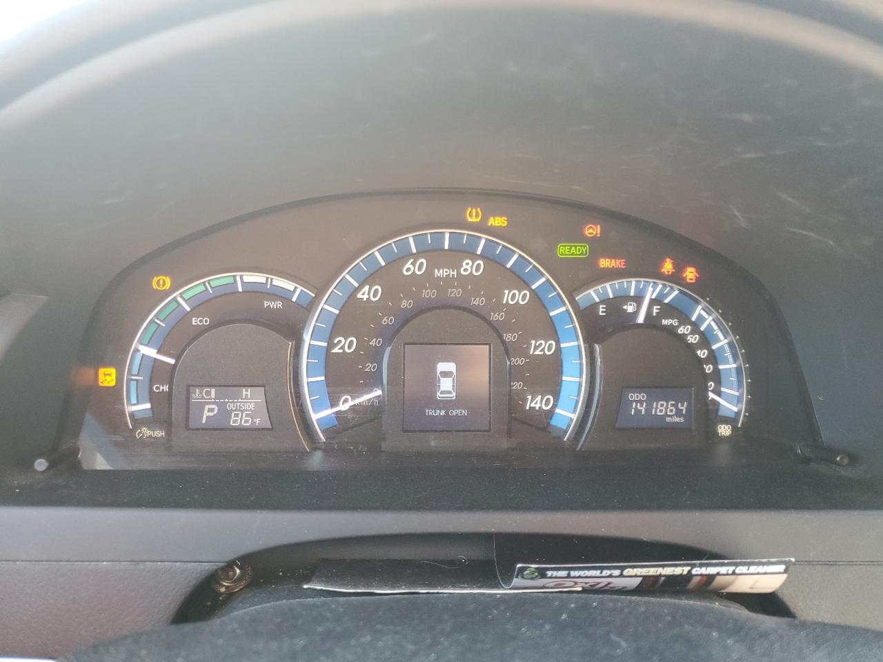 2012 Toyota Camry Hybrid VIN: 4T1BD1FK5CU012388 Lot: 66458375