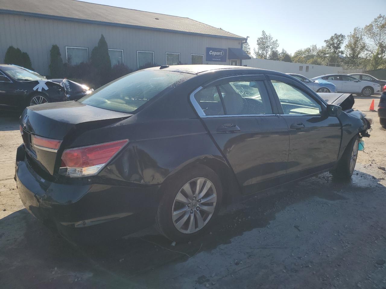 2012 Honda Accord Exl black null gas 1HGCP2F87CA051898 photo #4