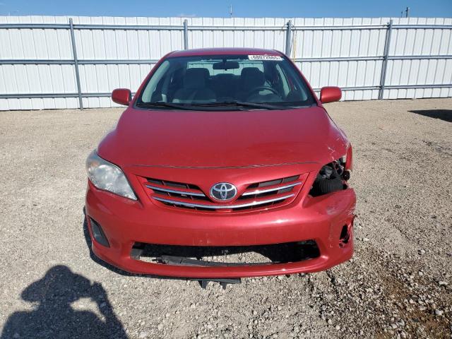  TOYOTA COROLLA 2013 Czerwony