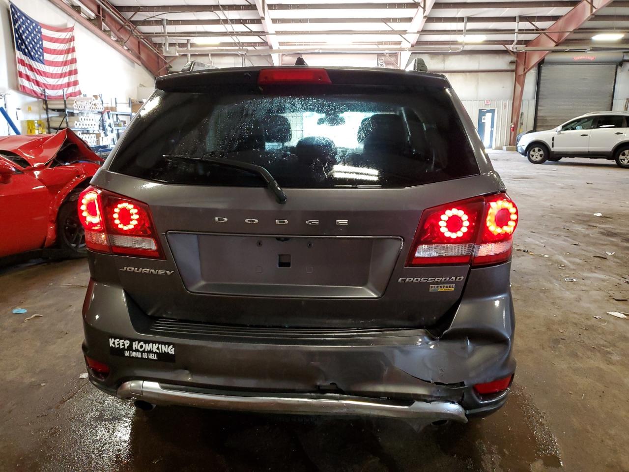 2018 Dodge Journey Crossroad VIN: 3C4PDCGG8JT516201 Lot: 71095975