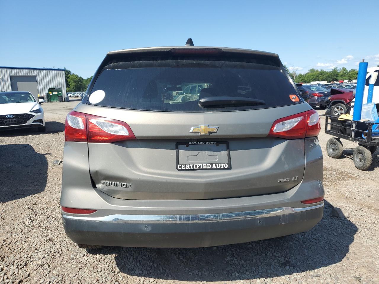 2018 Chevrolet Equinox Lt VIN: 3GNAXSEVXJS556995 Lot: 67073705