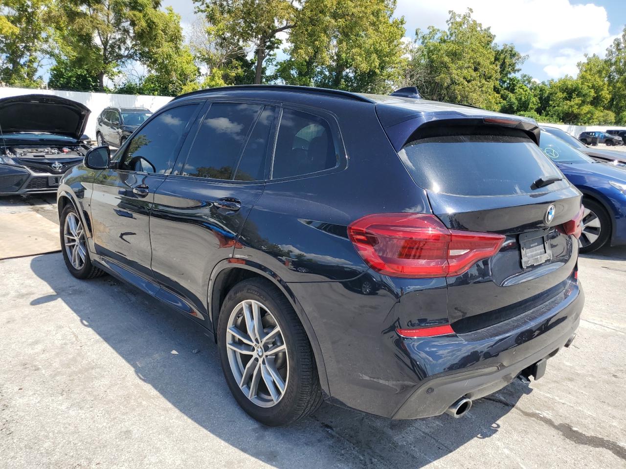 2018 BMW X3 xDrive30I black null gas 5UXTR9C55JLC74262 photo #3