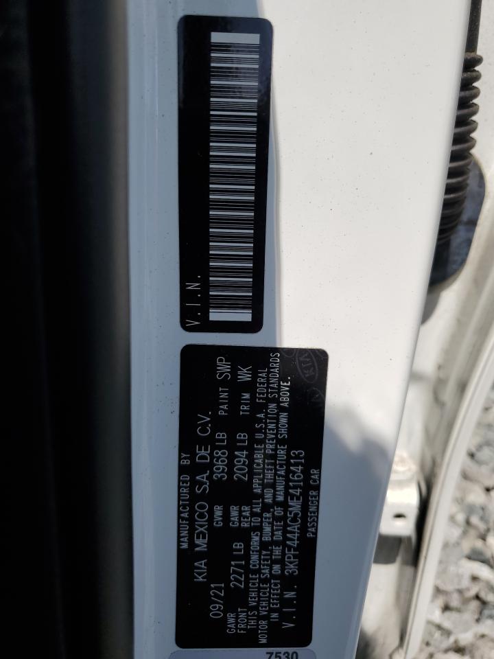 3KPF44AC5ME416413 2021 Kia Forte Gt