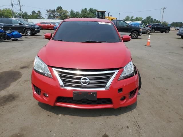  NISSAN SENTRA 2015 Czerwony