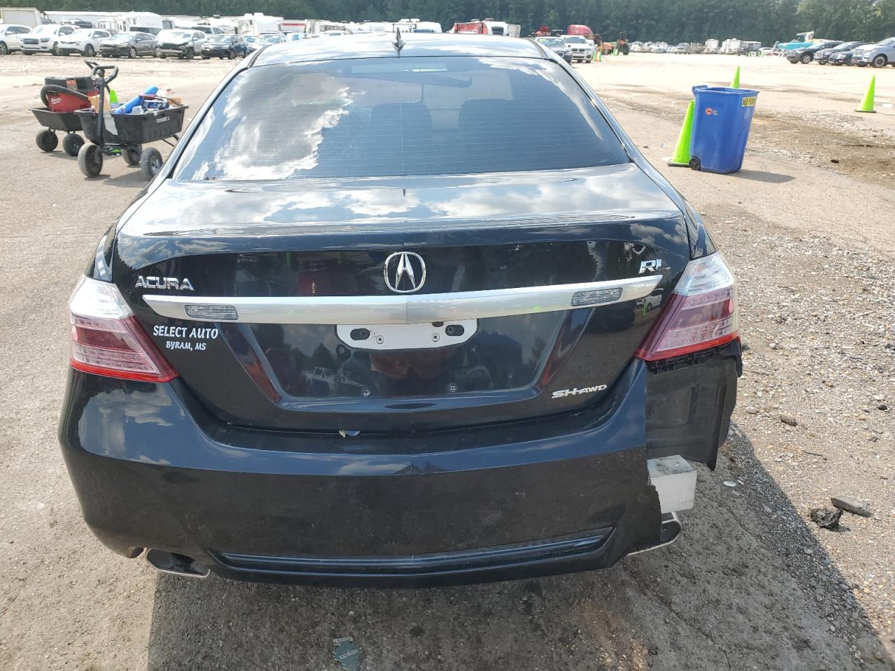 2010 Acura Rl VIN: JH4KB2F60AC002629 Lot: 67288125