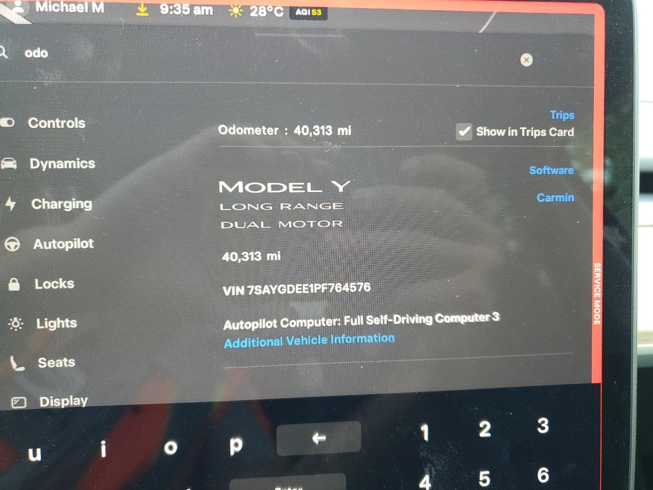 2023 Tesla Model Y VIN: 7SAYGDEE1PF764576 Lot: 67882145