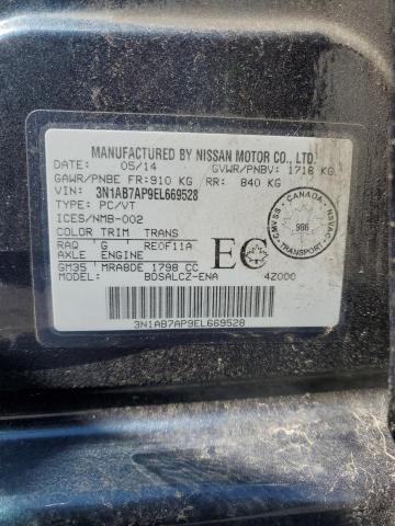2014 NISSAN SENTRA S  