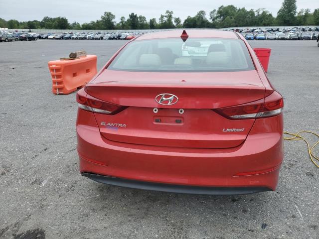 Sedans HYUNDAI ELANTRA 2017 Czerwony