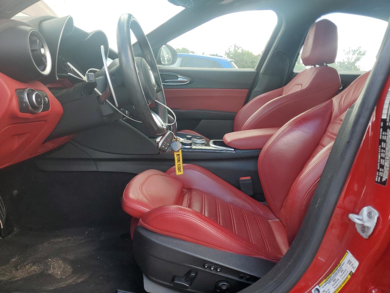 2021 Alfa Romeo Giulia Ti VIN: ZARFANBNXM7642953 Lot: 69591775