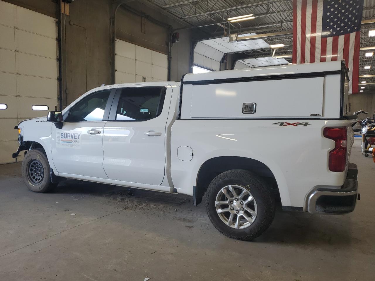 2022 Chevrolet Silverado K1500 Lt-L white null gas 1GCPDKEK3NZ598225 photo #3