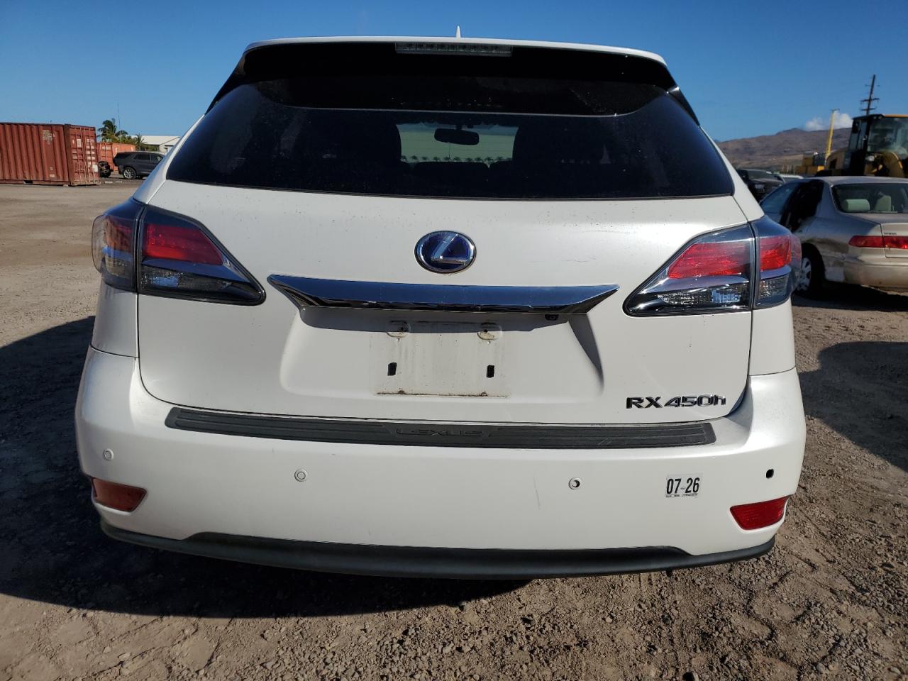 2013 Lexus Rx 450H VIN: JTJZB1BA8D2007458 Lot: 69807685