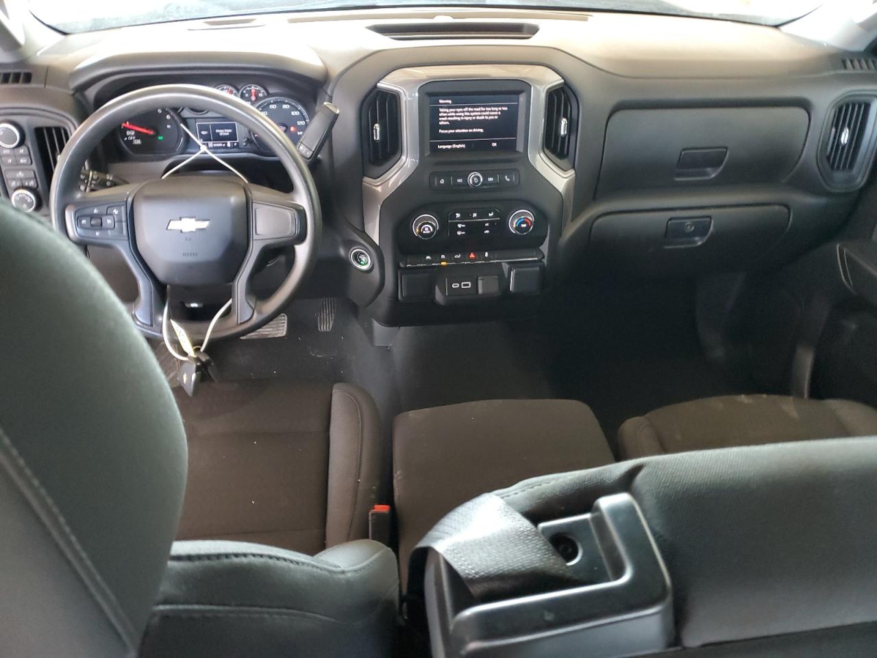 2022 Chevrolet Silverado K1500 Custom VIN: 1GCPDBEK1NZ605527 Lot: 67123215