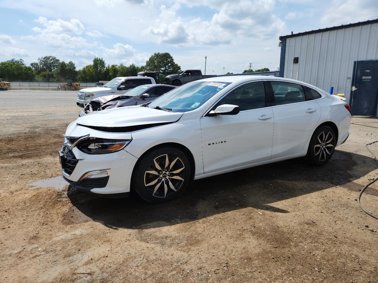 2023 Chevrolet Malibu Rs white null gas 1G1ZG5ST4PF115384 photo #1