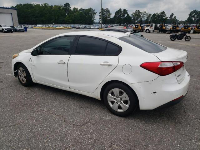  KIA FORTE 2015 White
