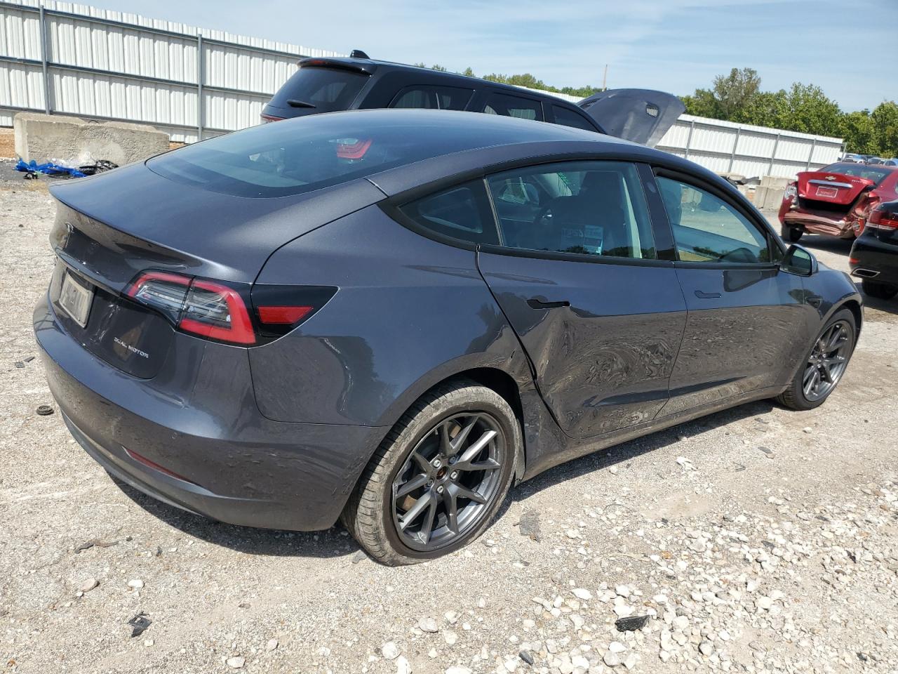 2021 Tesla Model 3 grey null electric 5YJ3E1EB0MF979055 photo #4
