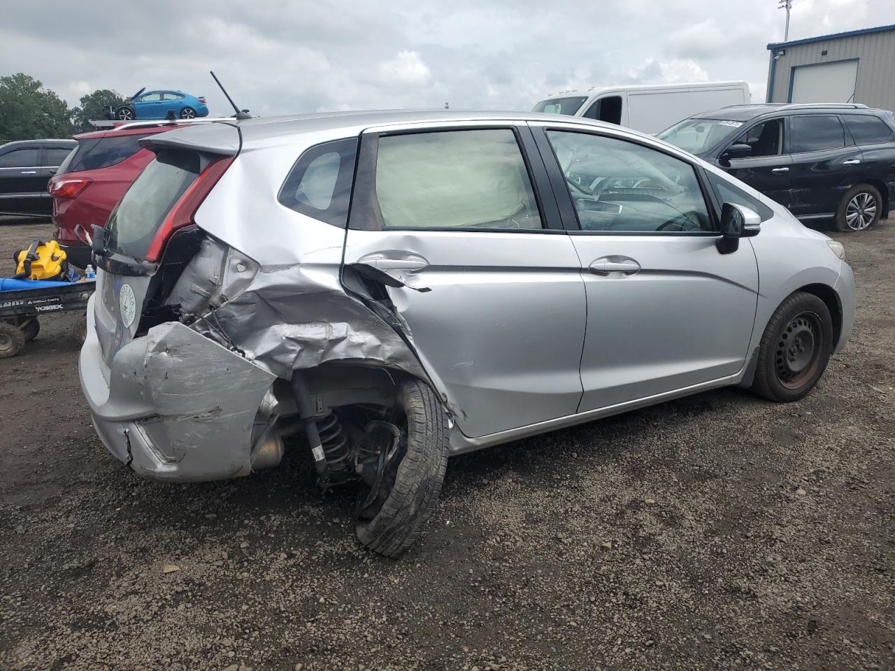 2016 Honda Fit Lx silver null gas JHMGK5H55GS015077 photo #4