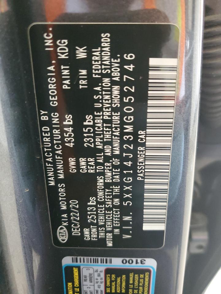 2021 Kia K5 Lxs VIN: 5XXG14J23MG052746 Lot: 68288385