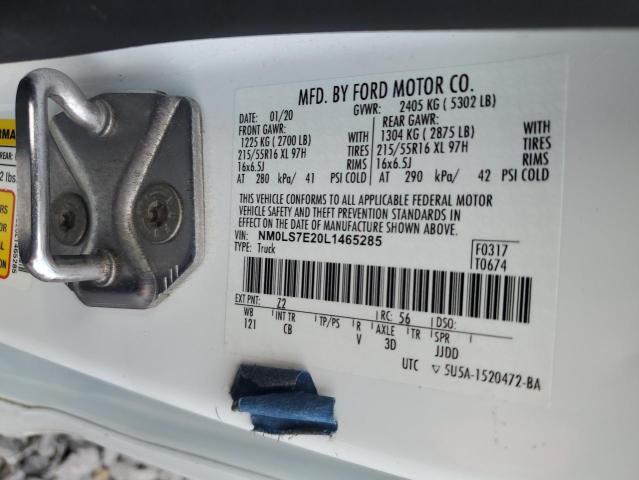 2020 FORD TRANSIT CONNECT XL  