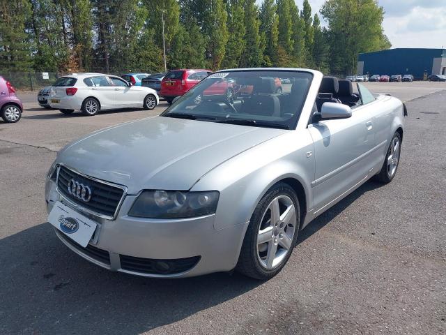 2004 AUDI A4 T SPORT AUTO  for sale at Copart GLOUCESTER