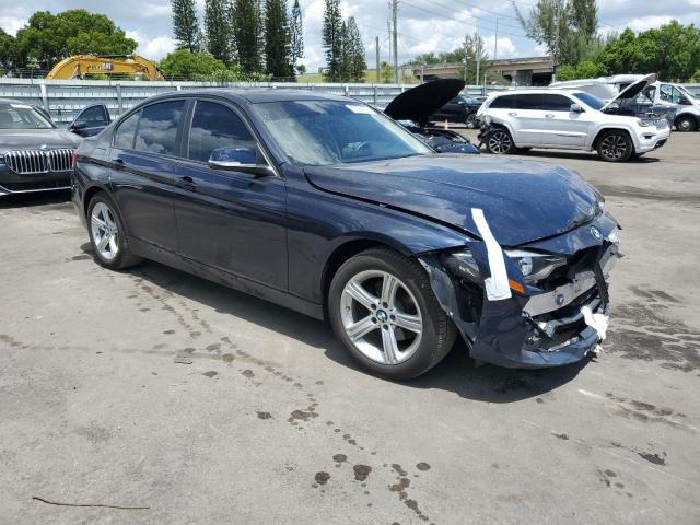 Sedans BMW 3 SERIES 2014 Granatowy
