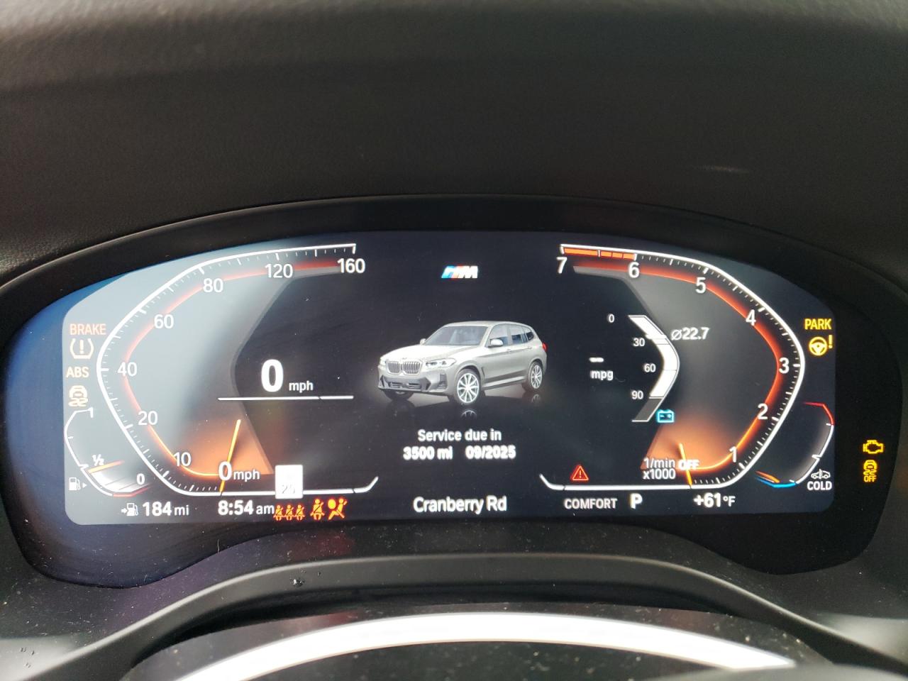 2023 BMW X3 xDrive30I VIN: 5UX53DP01P9T32575 Lot: 70597895