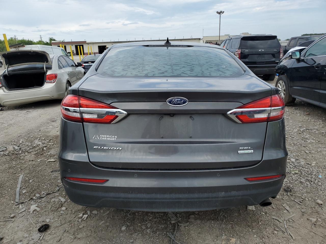 2019 Ford Fusion Sel VIN: 3FA6P0CD8KR265004 Lot: 68910285