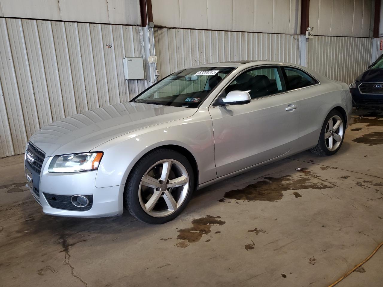 2010 Audi A5 Premium Plus silver null gas WAULFAFR8AA052699 photo #1