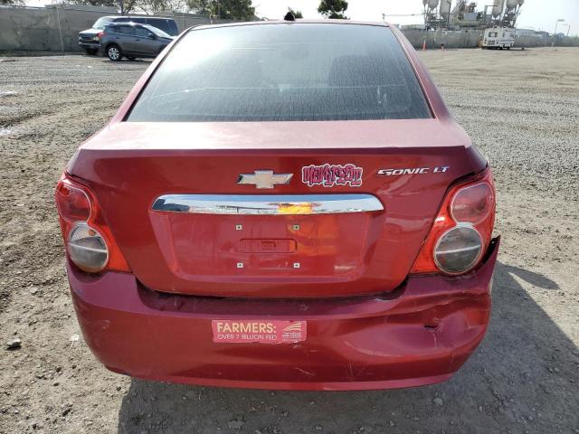 Sedans CHEVROLET SONIC 2012 Red