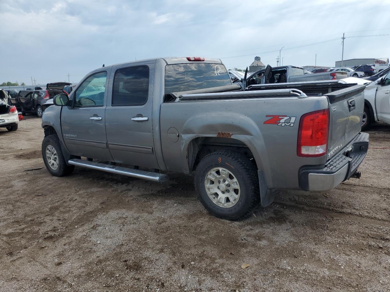 2007 GMC New Sierra K1500 grey null flexible 2GTEK133571602628 photo #3