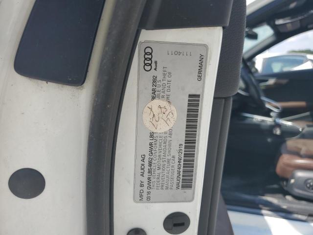 2017 AUDI A4 PREMIUM  