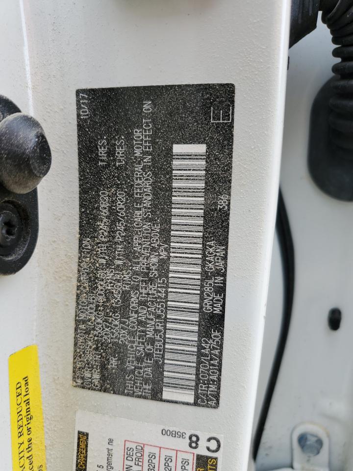 2018 Toyota 4Runner Sr5/Sr5 Premium VIN: JTEBU5JR1J5514415 Lot: 68514435