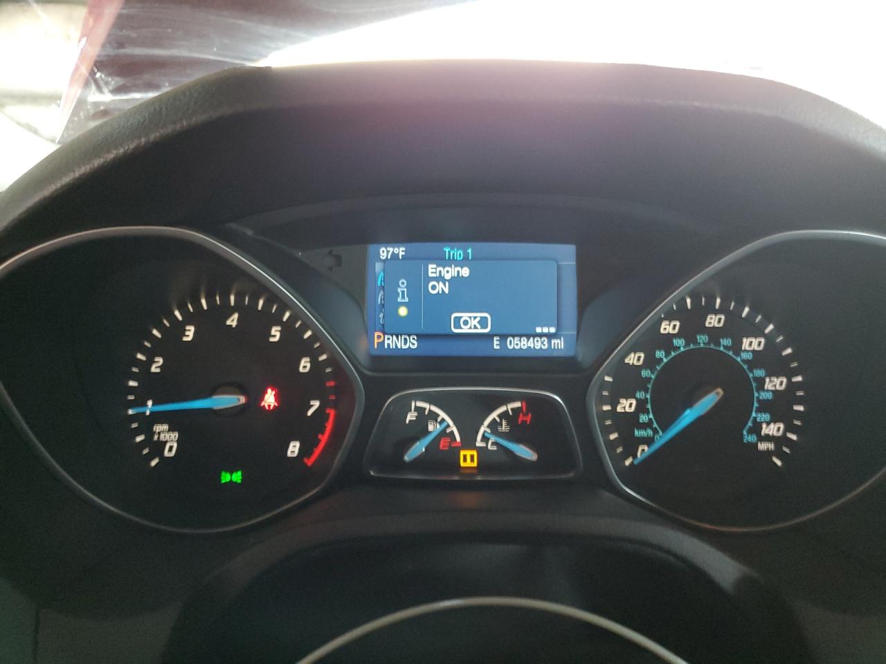 2014 Ford Focus Se VIN: 1FADP3F21EL254464 Lot: 70380165