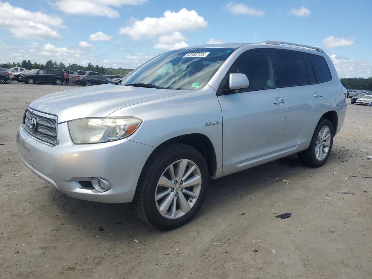 2008 Toyota Highlander Hybrid Limited silver null hybrid JTEEW44AX82008164 photo #1