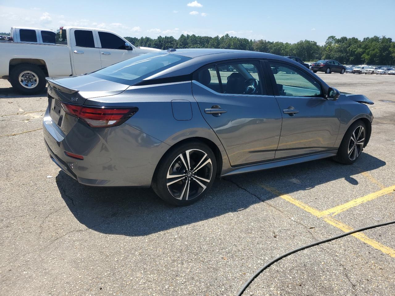2021 Nissan Sentra Sr grey null gas 3N1AB8DV5MY298451 photo #4