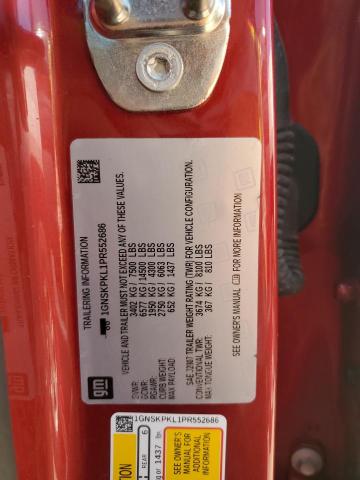 2023 CHEVROLET TAHOE K1500 Z71  