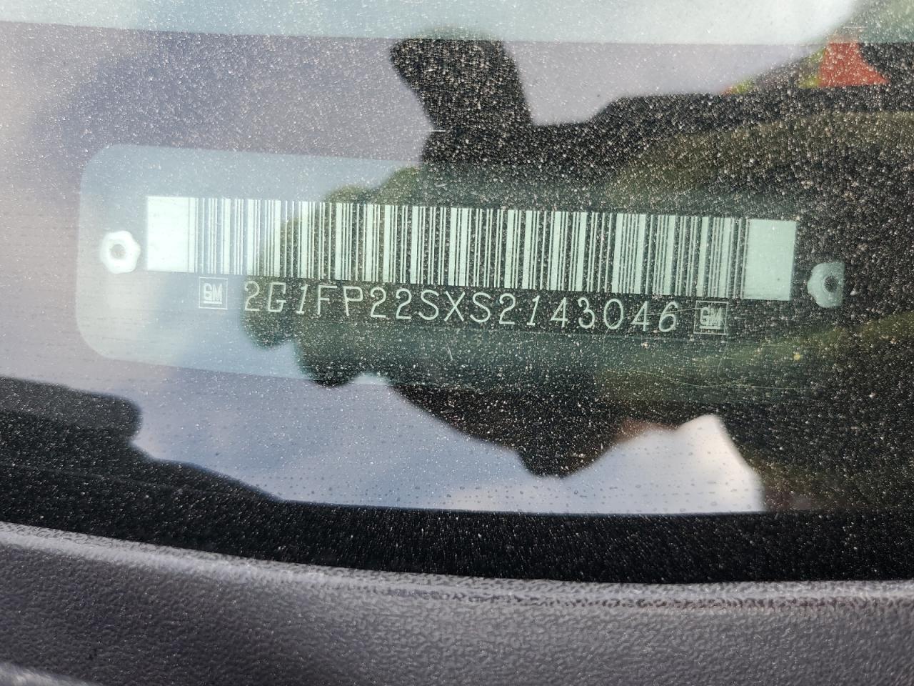 1995 Chevrolet Camaro VIN: 2G1FP22SXS2143046 Lot: 68569525