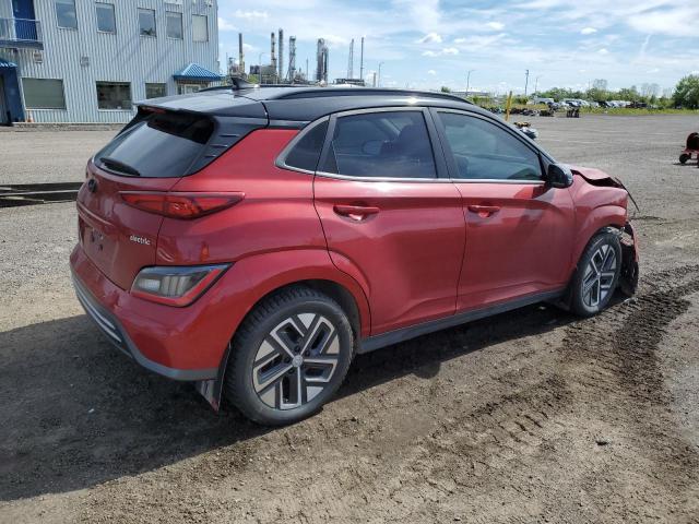  HYUNDAI KONA 2022 Czerwony