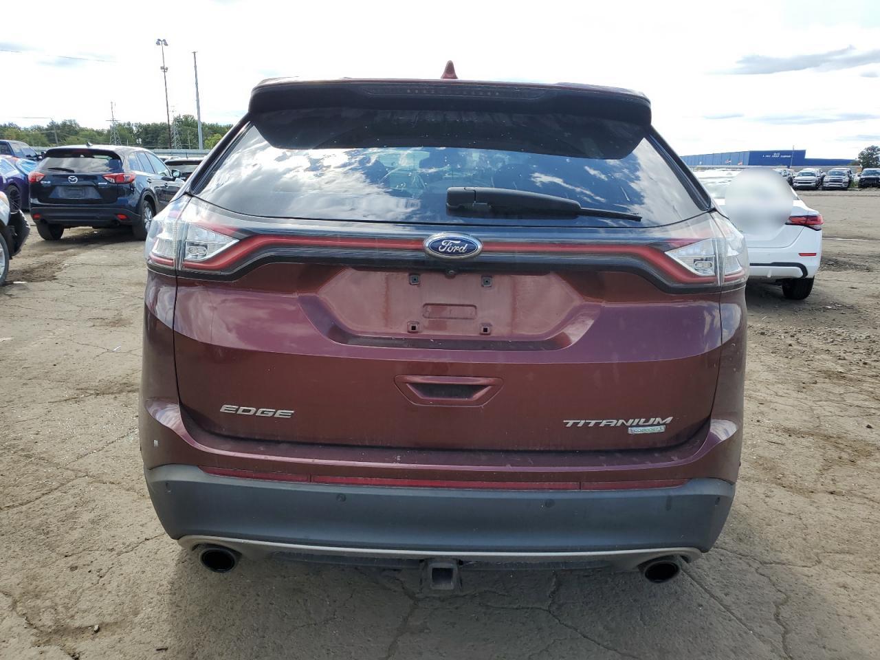 2016 Ford Edge Titanium VIN: 2FMPK3K92GBB03334 Lot: 69412175