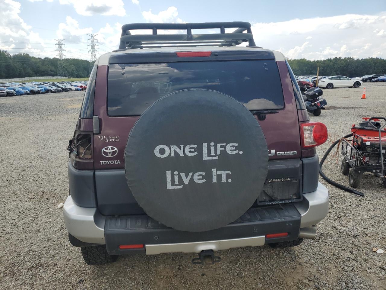 2007 Toyota Fj Cruiser VIN: JTEBU11F070096112 Lot: 68709055