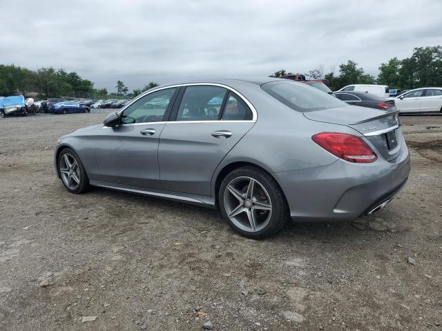  MERCEDES-BENZ C-CLASS 2016 Серебристый