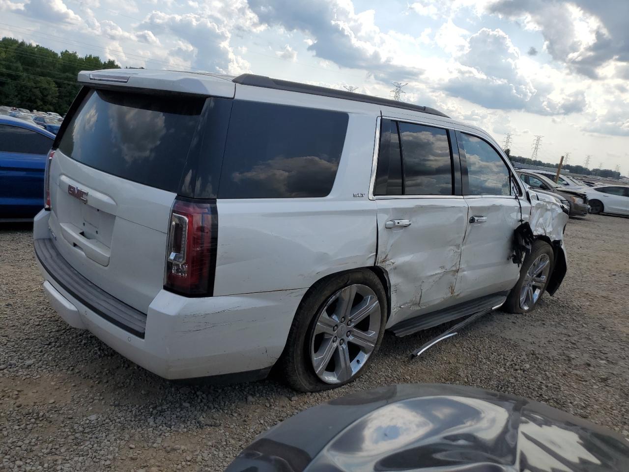 2016 GMC Yukon Slt white suv gas 1GKS2BKC9GR275978 photo #4