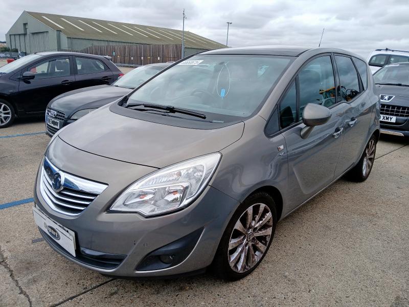2013 VAUXHALL MERIVA SE TURBO  for sale at Copart NEWBURY